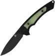 QSP Knife Peregrine Linerlock Blk Glow - QS177A2