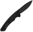 QSP Knife Peregrine Linerlock Blue CF QS177C2
