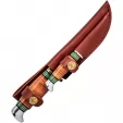 Remington Stacked Leather Piggy Back Set knives R15719