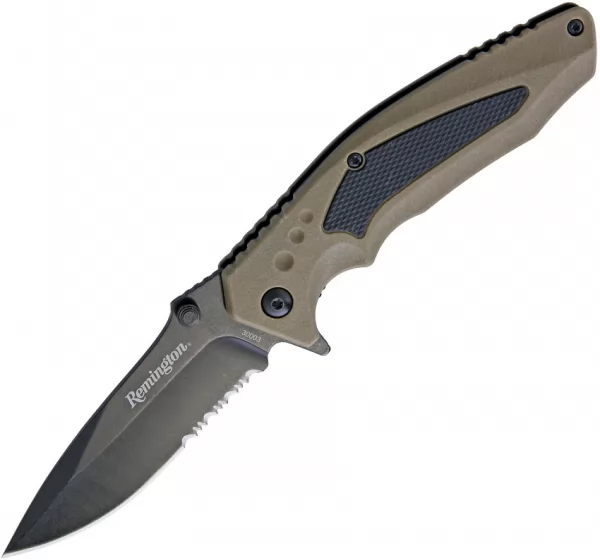 Remington Tactical Linerlock A-O knives R30003BR