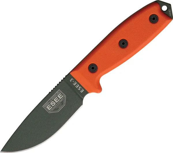 ESEE Model 3 Standard Edge knives RC3POD
