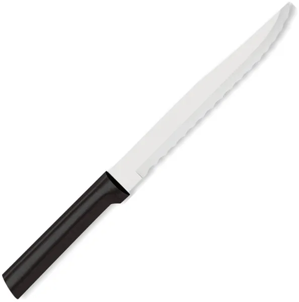 Rada Cutlery Serrated Slicer Blk Clam RDCDW238