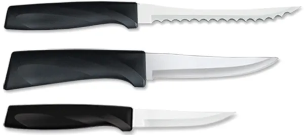 Rada Cutlery Slice and Pare Set Black RDCG459