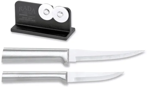 Rada Cutlery Paring-Sharpener Set Alum RDCS36