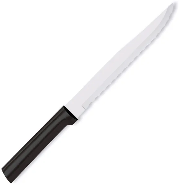 Rada Cutlery Serrated Slicer Blk Bag RDCW238