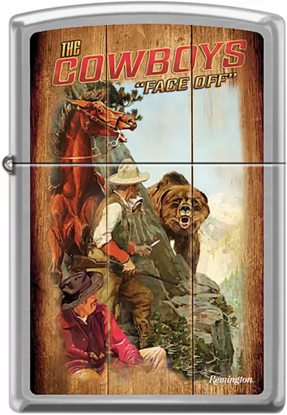 Remington Cowboys Face Off Lighter knives RE73322