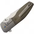 Reate Knives Augustus Framelock Micarta REA067