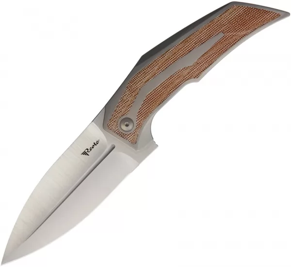 Reate Knives T4000 Framelock Brown REA069