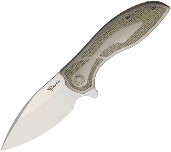 Reate Knives Iron Framelock Green REA079
