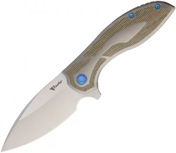 Reate Knives Iron Framelock Green REA081