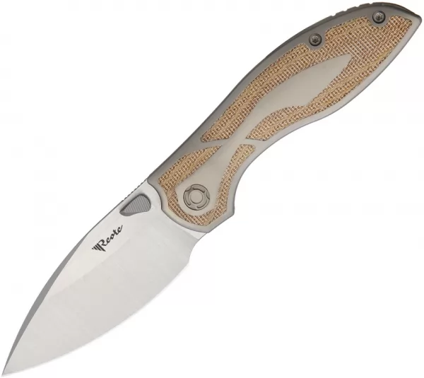 Reate Knives Iron Framelock Brown REA082