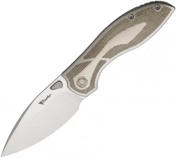 Reate Knives Iron Framelock Green REA083