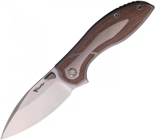 Reate Knives Iron Framelock Brown REA085