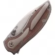 Reate Knives Iron Framelock Brown REA085
