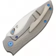 Reate Knives Iron Framelock Green REA086
