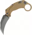 Reate Knives EXO-K Button Lock Tan SW - REA117