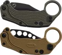 Reate Knives EXO-K Button Lock Green Black REA119