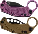 Reate Knives EXO-K Button Lock Purple Black REA122