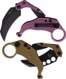 Reate Knives EXO-K Button Lock Purple Black REA122