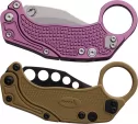 Reate Knives EXO-K Button Lock Purple SW REA123