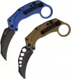 Reate Knives EXO-K Button Lock Blue Black - REA124
