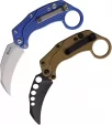 Reate Knives EXO-K Button Lock Blue SW - REA125
