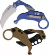 Reate Knives EXO-K Button Lock Blue SW REA125
