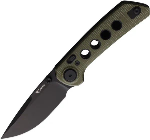 Reate Knives PL-XT Pivot Lock Green PVD REA131
