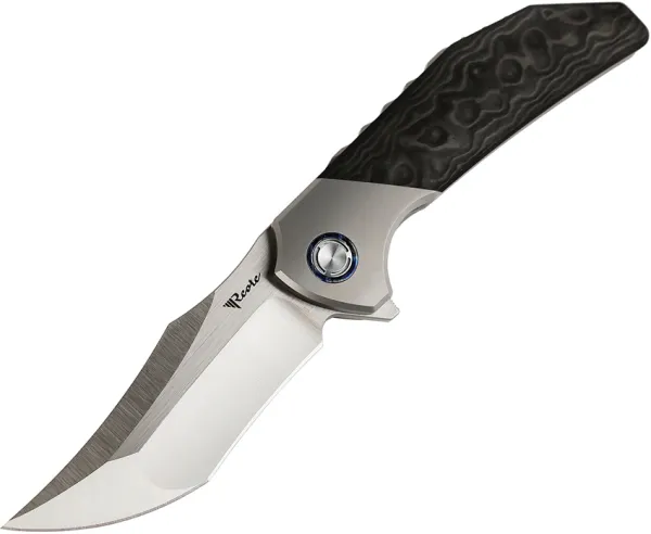 Reate Knives Tiger Linerlock Black Camo REA143