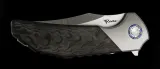 Reate Knives Tiger Linerlock Black Camo REA143