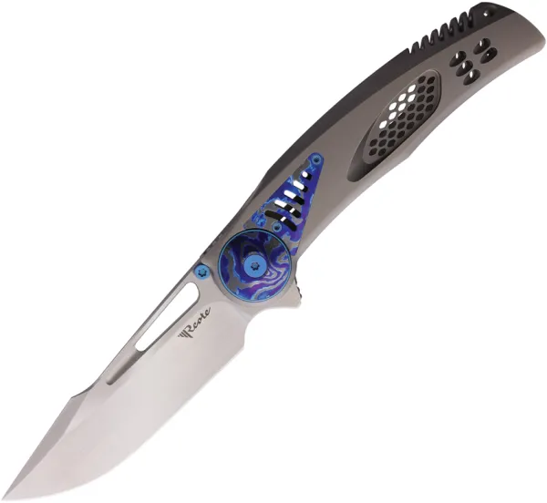 Reate Knives GTR Framelock Ti Zircuti REA146