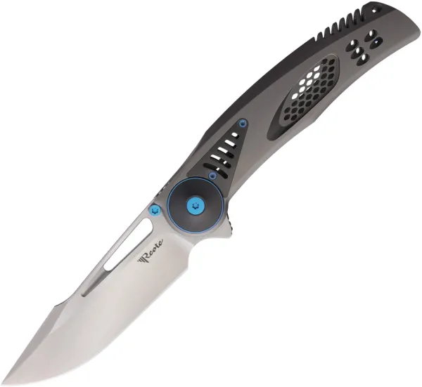 Reate Knives GTR Framelock Ti Blue REA147