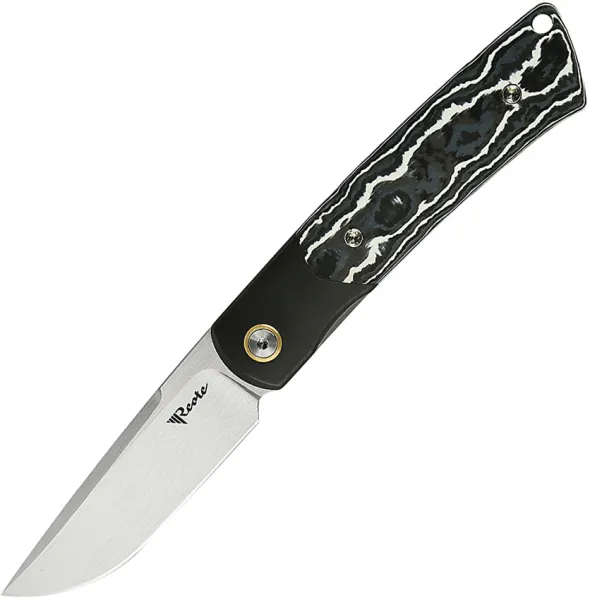 Reate Knives Tribute Linerlock White Storm REA152