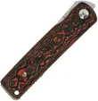 Reate Knives Bushido Linerlock Lava Flow REA159