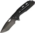 Reate Knives T1000-V2 Button Framelock Blk - REA164