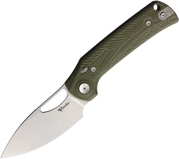 Reate Knives PL-XE Pivot Lock Grn Mic SW REA169