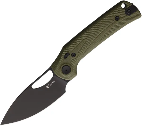 Reate Knives PL-XE Pivot Lock Grn Mic PVD REA170