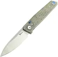 Reate Knives PL-6 Pivot Lock Green Mic - REA184
