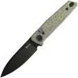 Reate Knives PL-6 Pivot Lock Green Mic - REA188