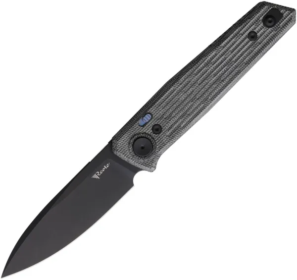 Reate Knives PL-6 Pivot Lock Black Mic REA189