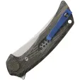 Reate Knives PL7 Green Black Micarta Satin REA192