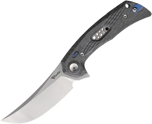 Reate Knives PL7 Black Micarta Satin REA193