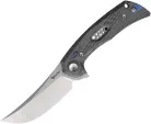 Reate Knives PL7  Black Micarta Satin - REA193