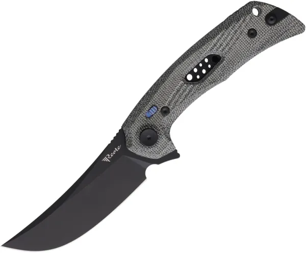 Reate Knives PL7 Black Micarta Black PVD REA197