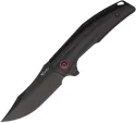 Reate Knives Jack Jr Framelock Blk/Red - REA200