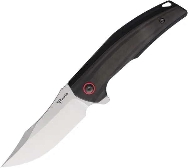 Reate Knives Jack Jr Framelock Satin-Red REA201
