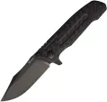 Reate Knives 9D-V2 Framelock Black DLC - REA205