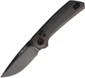 Reate Knives PL-XT Pivot Lock Blk/Red Dam - REA206