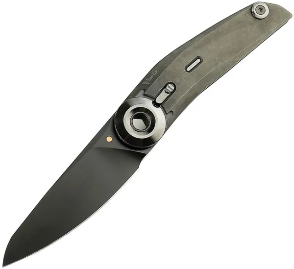 Reate Knives VK Tron Detent Action Blk DLC REA217