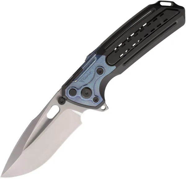 Reate Knives Terminator 6000 Framelock Blue REA220